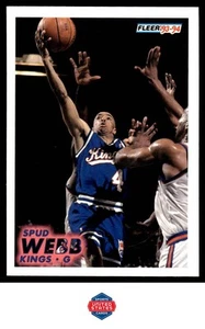 1993-94 Fleer #186 Spud Webb - Picture 1 of 2