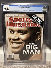 Shaquille O'Neal Sports Illustrated CGC 9.8 Newsstand 6/17/02 Lakers Heat Shaq
