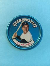 1964 Topps Coin #129 AL KALINE All Star, EX-NM