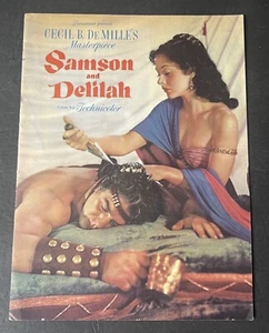 Samson and Delilah Program (1949, Paramount Pictures) Lemarr, Mature, Lansbury - Picture 1 of 21