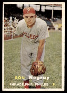 1957 Topps #254 Ron Negray VGEX-B111R4