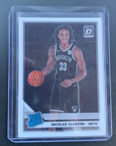 2019-20 Donruss Optic Nicolas Claxton Rated Rookie RC #171 Nets - Picture 1 of 2