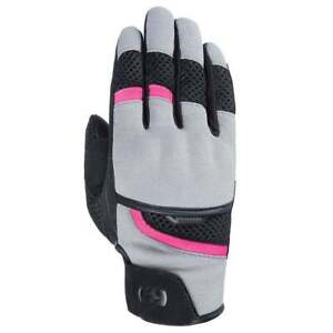 Oxford Brisbane Womens Glove Grey/Pink/Black