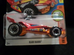 HW HOT WHEELS 2017 DIGITAL CIRCUIT TREASURE HUNT #3/5 BLADE RAIDER RED HOTWHEELS