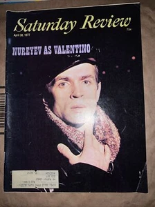 Saturday Review Mag Rudolf Nureyev As Valentino April 30 1977 - Picture 1 of 5