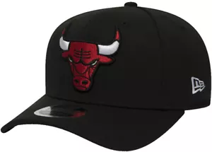New Era Chicago Bulls Stretch Snapback Cap 9Fifty 950 S M Negro - Imagen 1 de 1