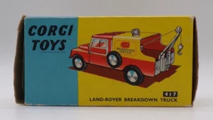 CORGI TOYS 417 LAND ROVER BREAKDOWN TRUCK BOX ONLY ! - Picture 1 of 10