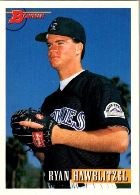1993 Bowman - Ryan Hawblitzel #64 - Image 1 of 2