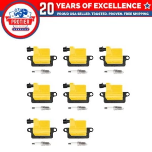 Set of 8 Ignition coil + Spark Plug Compatible with Chevrolet Tahoe GMC Yukon - Picture 1 of 1