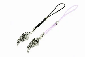 Schutzengel Flügel Handyanhänger Handyschmuck engel Scharm anhänger, HA-14 - Zdjęcie 1 z 2