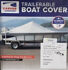 Carver Alum Fish Boat W/ Walkthru - 18'6" V-Hull - Boat Cover - Sun-Dura®