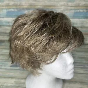 Henry Margu Marnie Modacrylic Wig Short Layered Pixie 38 Brown Dirty Blonde - Picture 1 of 10
