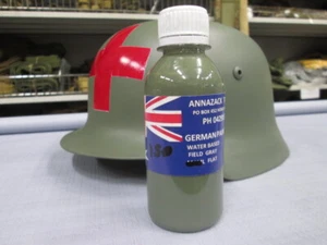 WW1 WW2 German Uniform Field Gray green "FLAT" drab paint 150ml - Picture 1 of 6