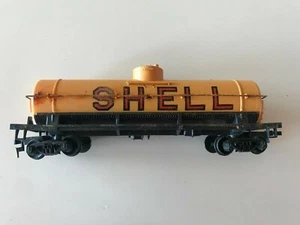 VINTAGE TYCO SHELL TANK TRAIN CAR HO SCALE - Picture 1 of 4