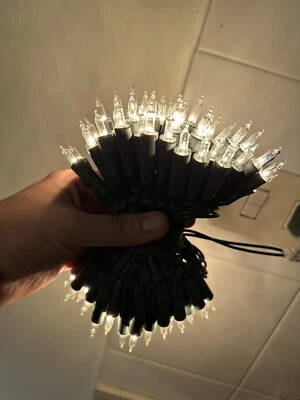 COLLANA 100 PISELLINI BIANCHI Intermittenti- Introvabile - Fondo di Magazzino - - Image 1 of 2