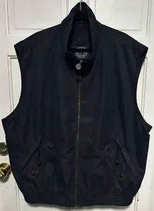 VTG StormTech Men’s Size 2XL Waterproof Full Zip Front Vest Zipper Pockets Blue - Picture 1 of 12