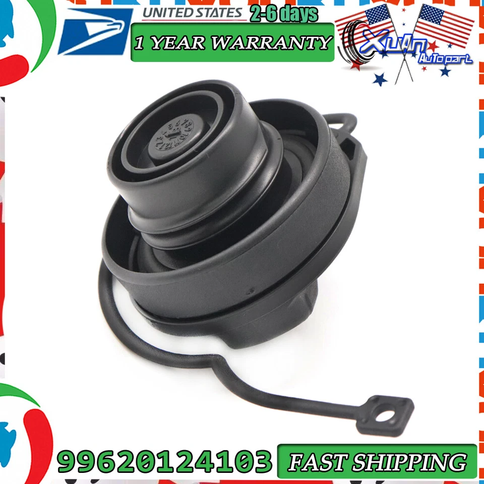 99620124103 Fuel Gas Tank Cap  For Porsche 911 Boxster Cayman 1998-2011 - Image 1 of 4