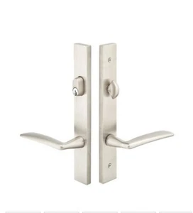 New Emtek Multi Point C3, Keyed with American Cylinder 13A1ATLHSS Door Handle - Picture 1 of 4