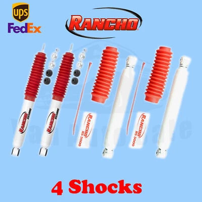 Комплект передних и задних амортизаторов Rancho RS5000X для Dodge Durango 4WD 98-03 4 - Изображение 1 из 4