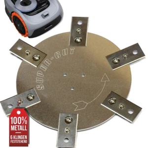 Messerscheibe Edelstahl für Segway Navimow feststehende Ceranfeldschaber-Klingen - Bild 1 von 4