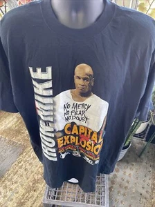 mike tyson shirt vintage vtg Capitol Explosion XL - Picture 1 of 6