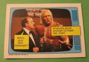 Carta 1985 WWF Wrestling Superstar HULK HOGAN #57 - Foto 1 di 2