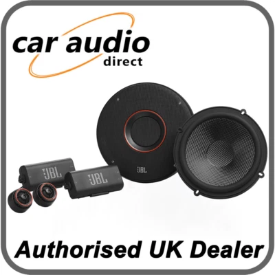 JBL CLUB 64CSQ - 6.5" 570W 2-Way Car Door Component Speakers With Tweeters - Image 1 of 4