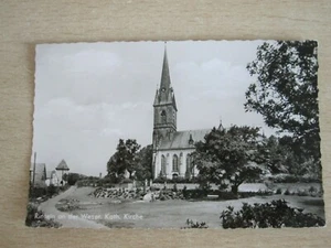 Ansichtskarte 22.03.1952 Rinteln an der Weser Katholische Kirche gelaufen - Bild 1 von 2
