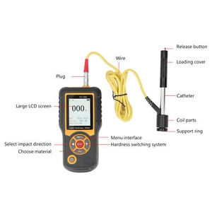Digital Durometer Scale Digital Hardness Tester ABS TFT Color Screen Auto Sleep - Picture 1 of 22