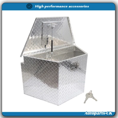 29英寸铝制工具箱拖车舌头适用于房车露营车转储拖车全地形车 — 第 1/4 张图片