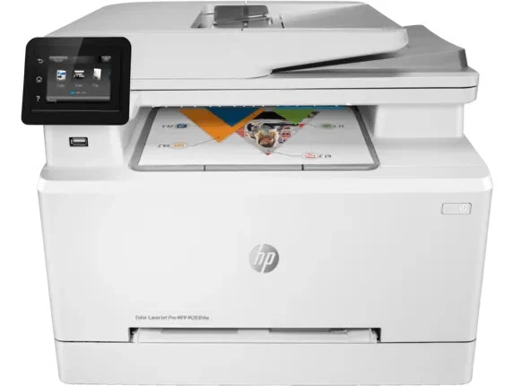 HP LaserJet Pro M283cdw All-In-One Printer, White - 7KW73A#BGJ - Image 1 of 1