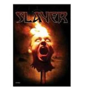 SLAYER - Burning Head - Flagge Posterfahne Textilposter Flag - Neu #920155 - Bild 1 von 1