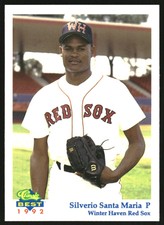 1992 Winter Haven Red Sox Classic/Best #13 Silverio Santa Maria