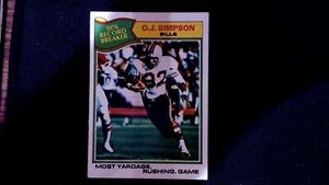 1977 Topps #453 O.J. Simpson - Imagen 1 de 2
