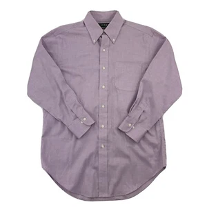 Lauren Ralph Lauren Mens Purple Long Sleeve Button Down Dress Shirt 15 32/33 - Picture 1 of 7