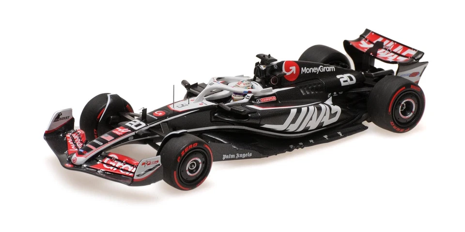 Minichamps 417240120 1/43 MONEYGRAM HAAS F1 TEAM VF-24 KEVIN MAGNUSSEN 2024