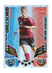Match Attax 11/12 - L15 - PHILIPP WOLLSCHEID - Limited Edition