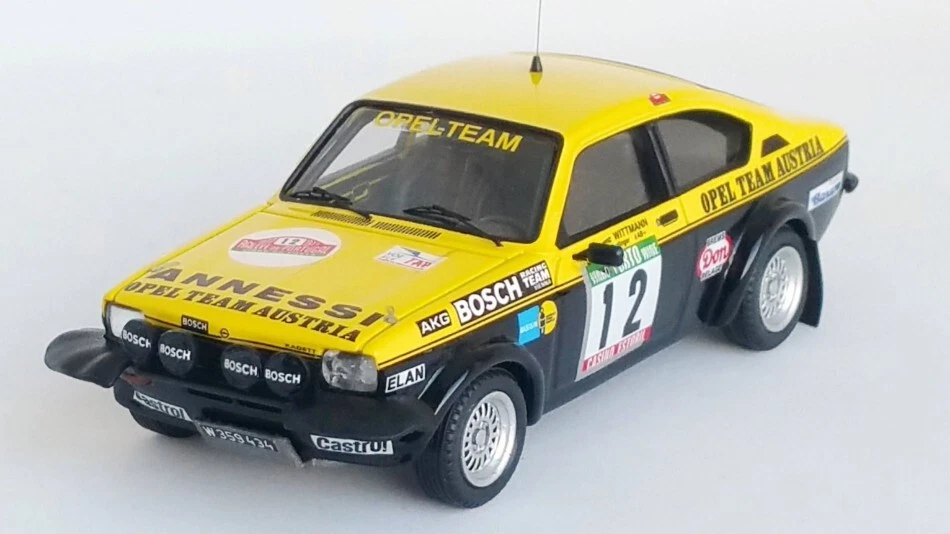 TROFEU TFDSN129 OPEL KADETT GTE RALLY OF PORTUGAL 1977 WITTMANN/NESTINGER 1:43 - Immagine 1 di 1