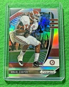 AMARI COOPER SILVER PRIZM CARD JERSEY #15 COWBOYS 2020 Prizm DP SP REFRACTOR 