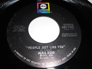 JERIS ROSS NM People Just Like You 45 Moontan ABC 11397 7" Moon Tan - Picture 1 of 2