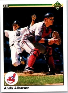 Andy Allanson Cleveland Indians 1990 Upper Deck #590 - Picture 1 of 2