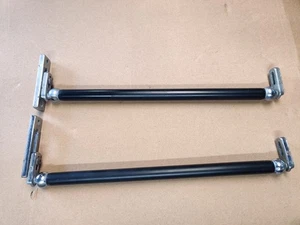 Pair WINDSHIELD SUPPORT BRACKET Boat Marine Brace Swivel Window 12” - Bild 1 von 7