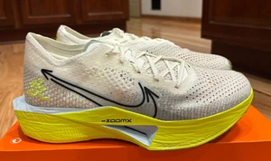 Nike ZoomX Vaporfly Next% 3 Sail Glacier Blue Volt HQ3450 147 Men's Size 11 - Picture 1 of 8