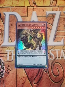 Amorphage Sloth FIGA-EN056 Super Rare 1st Ed NM Yugioh  - Picture 1 of 1