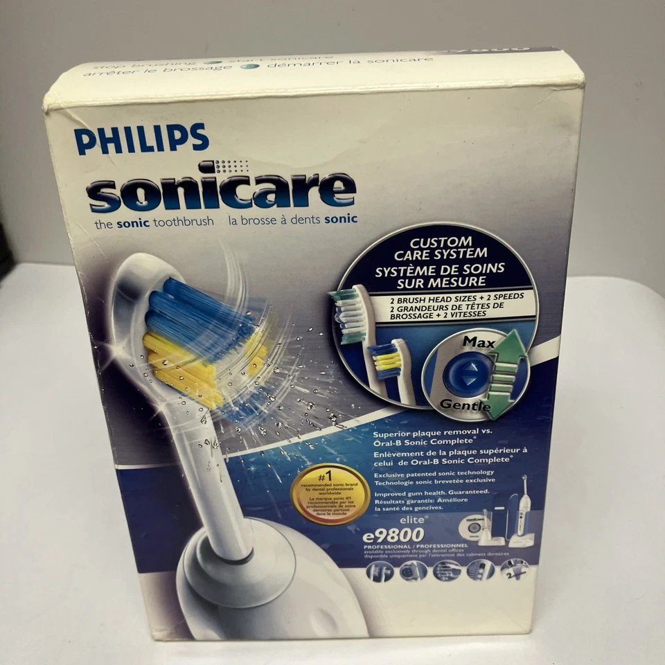 PHILIPS SONICARE Elite e9800 toothbrush- New Open Box - Image 1 of 3