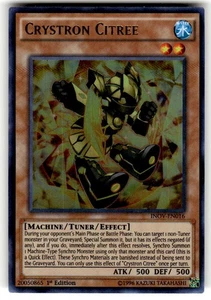 Crystron Citree INOV-EN016 Invasion: Vengeance 1st Edition Ultra Rare NM - Picture 1 of 2