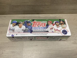 Juego completo de béisbol Topps 2022 sellado de fábrica verde novato y variaciones cromadas - Imagen 1 de 7