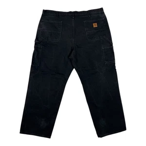 Carhartt B11-BLK Loose Original Fit Zimmermann Arbeitshose Schwarz Canvas Größe 40x30 - Bild 1 von 10