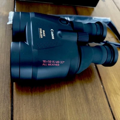 Canon 18x50 Is AW All Weather Image Stabilizer Binoculars - Image 1 of 4