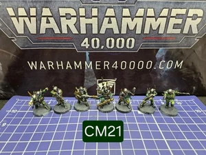 40k Chaos Space Marines Traitor Guardsmen x7 Pro Painted Blackstone Fortress - Bild 1 von 6